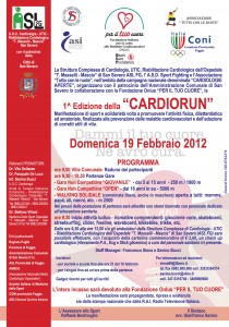 La locandina di Cardiorun La locandina di Cardiorun