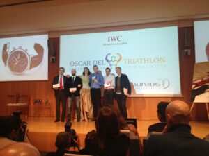 Un momento degli Oscar del Triathlon