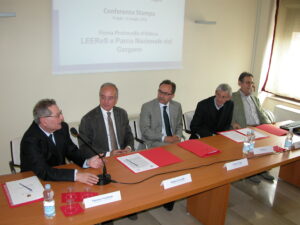 La firma del protocollo d'intesa tra Parco e LEEReS