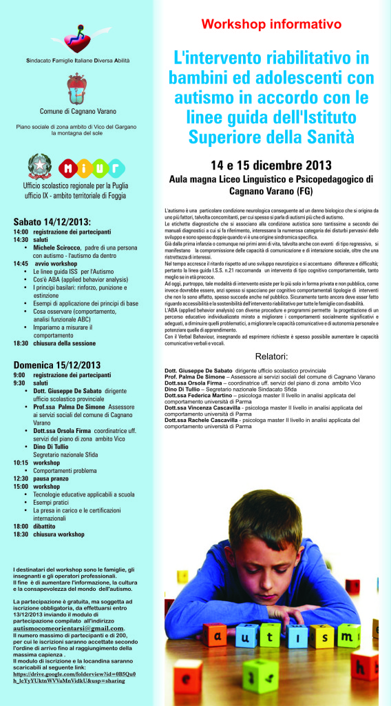 convegno autismo