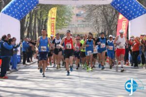 La partenza (foto Dino Giliberti)