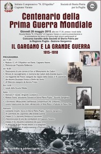 La locandina dell'evento